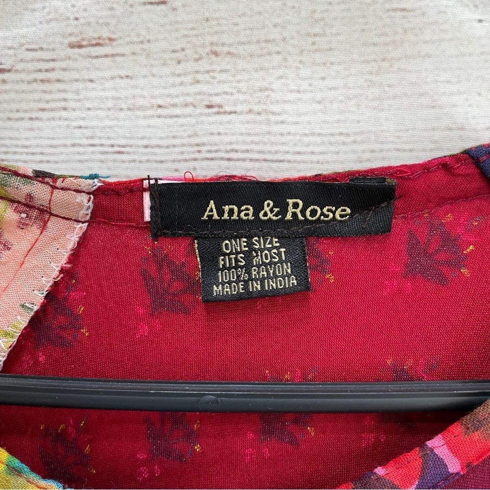 ANA & ROSE PATCHWORK‎ MIDI DRESS…ACTUAL PATCHWORK - Picture 8 of 9